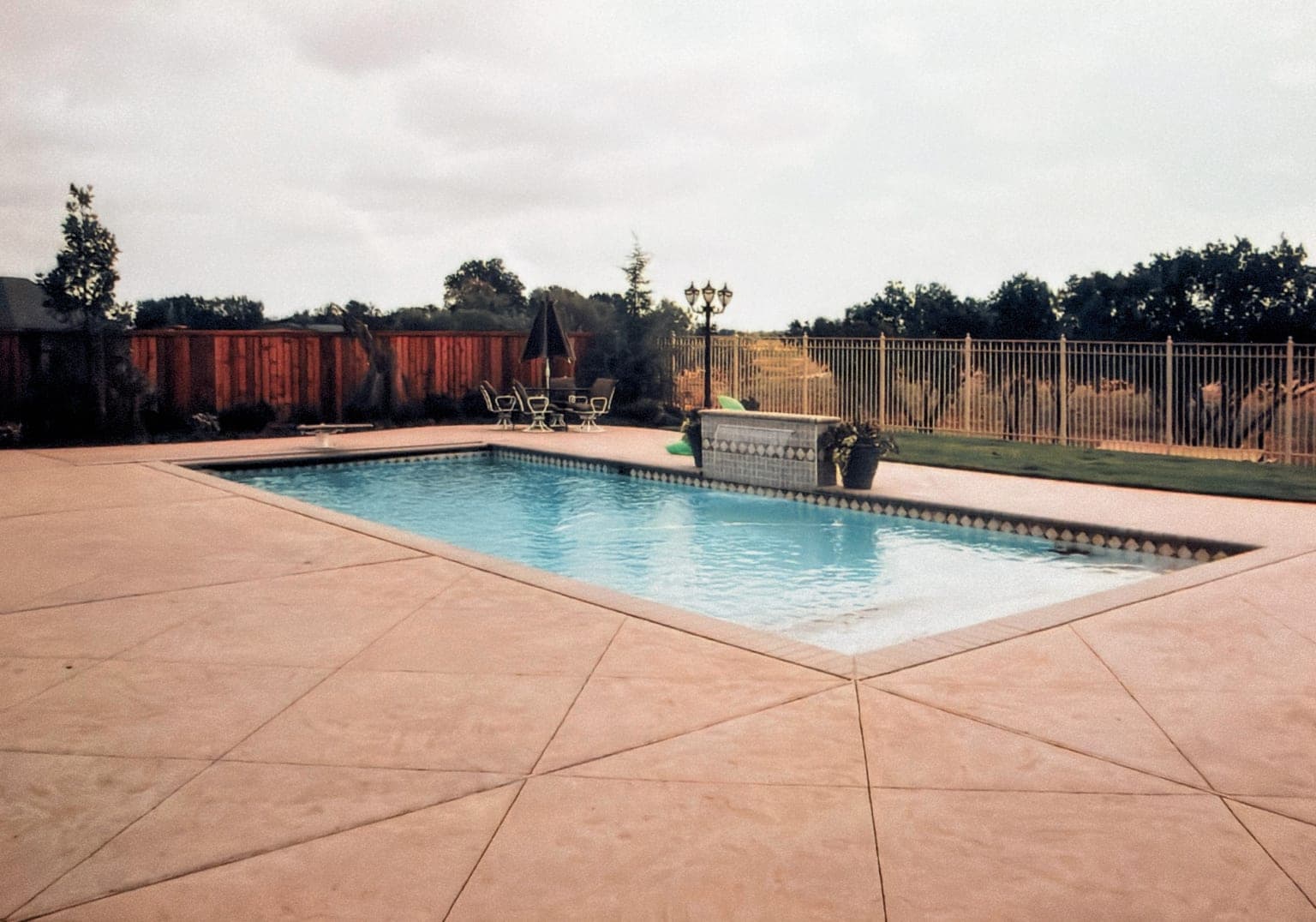 Pool construction project