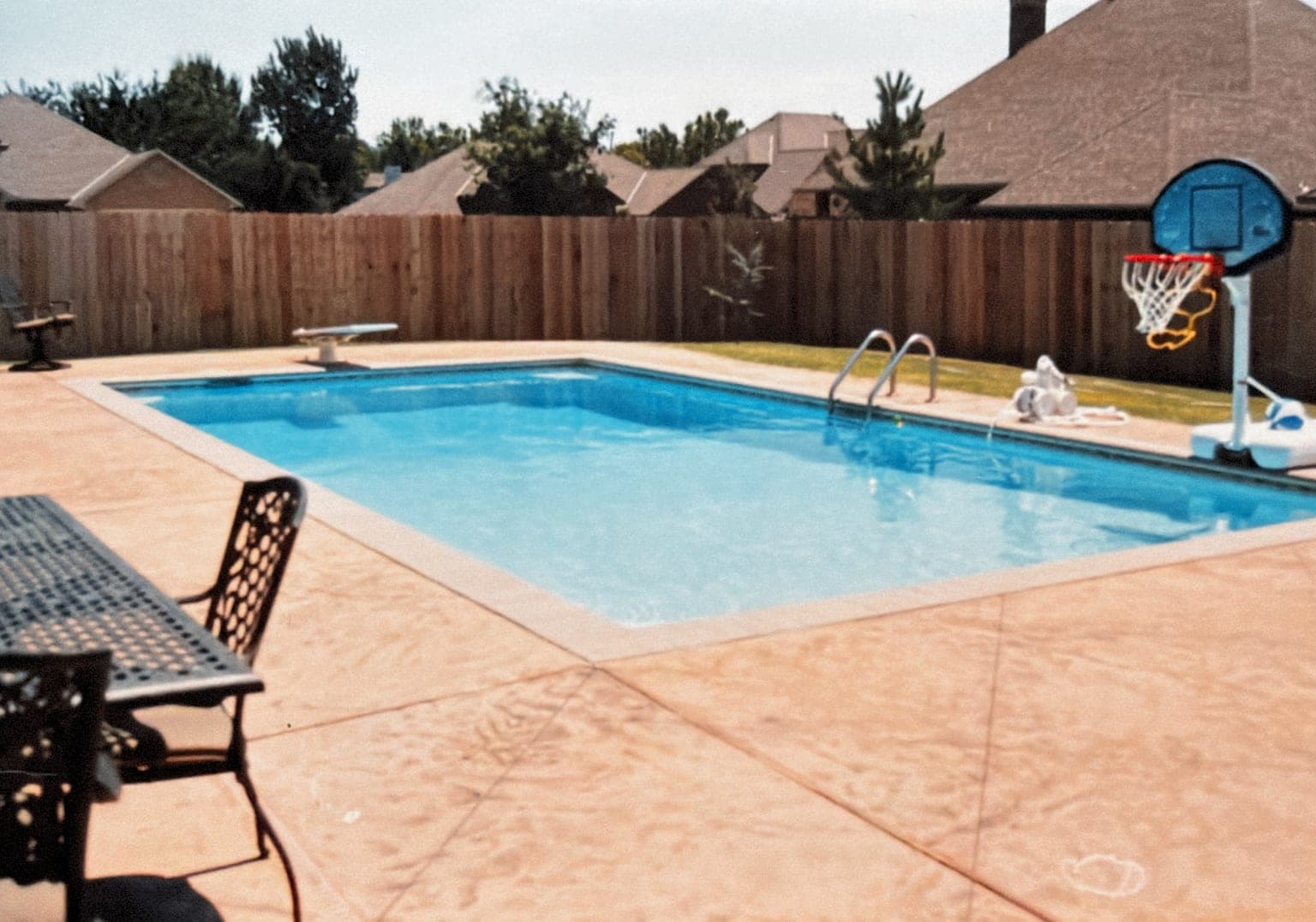 Pool construction project