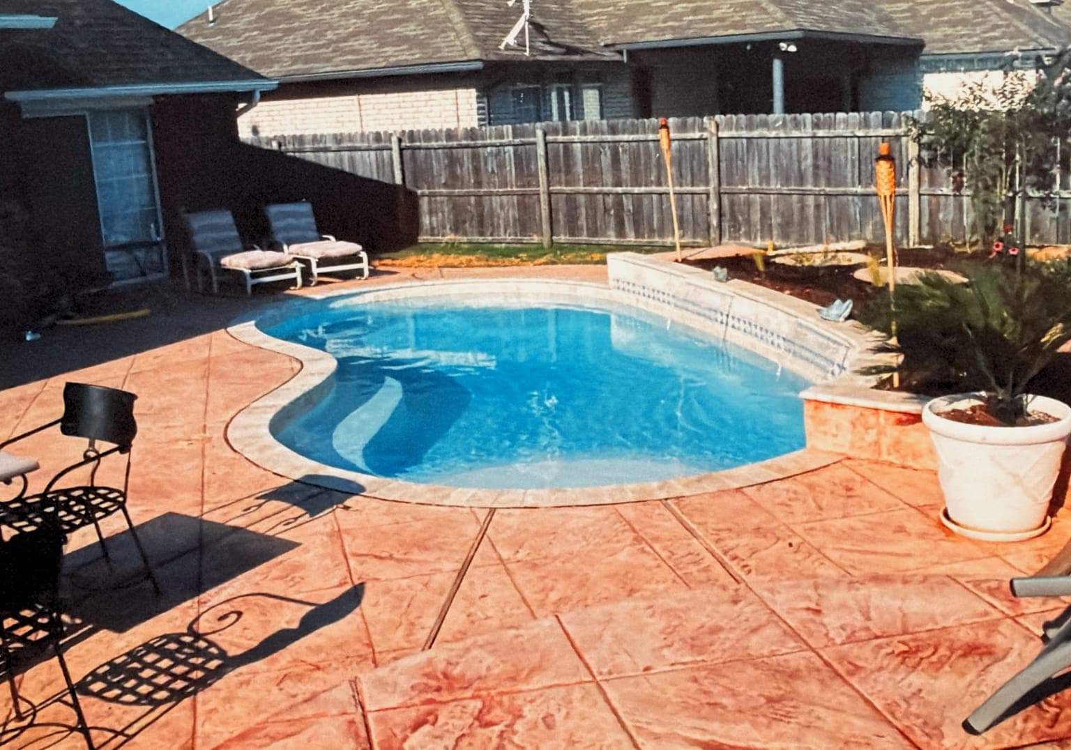 Pool construction project