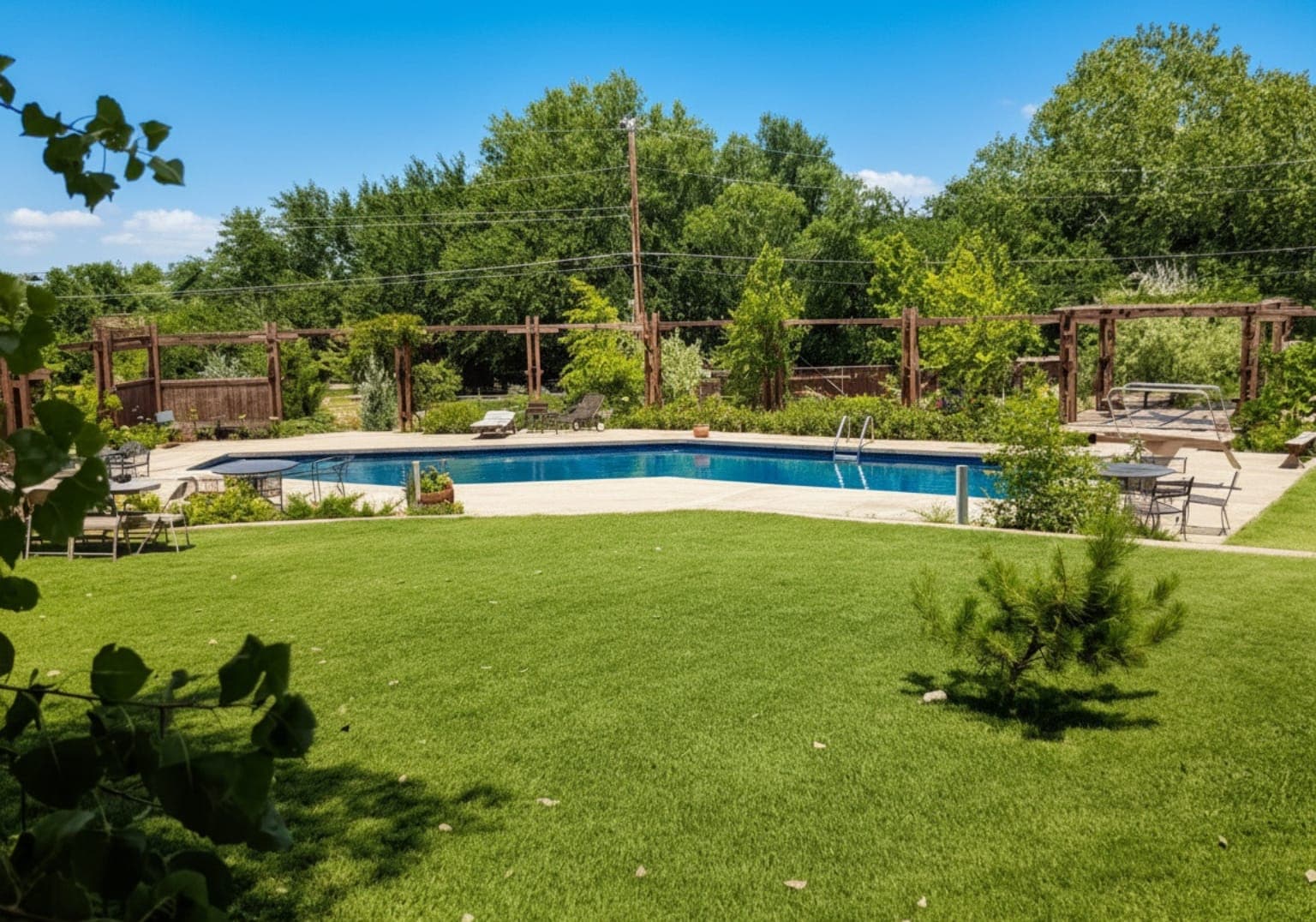 Pool construction project