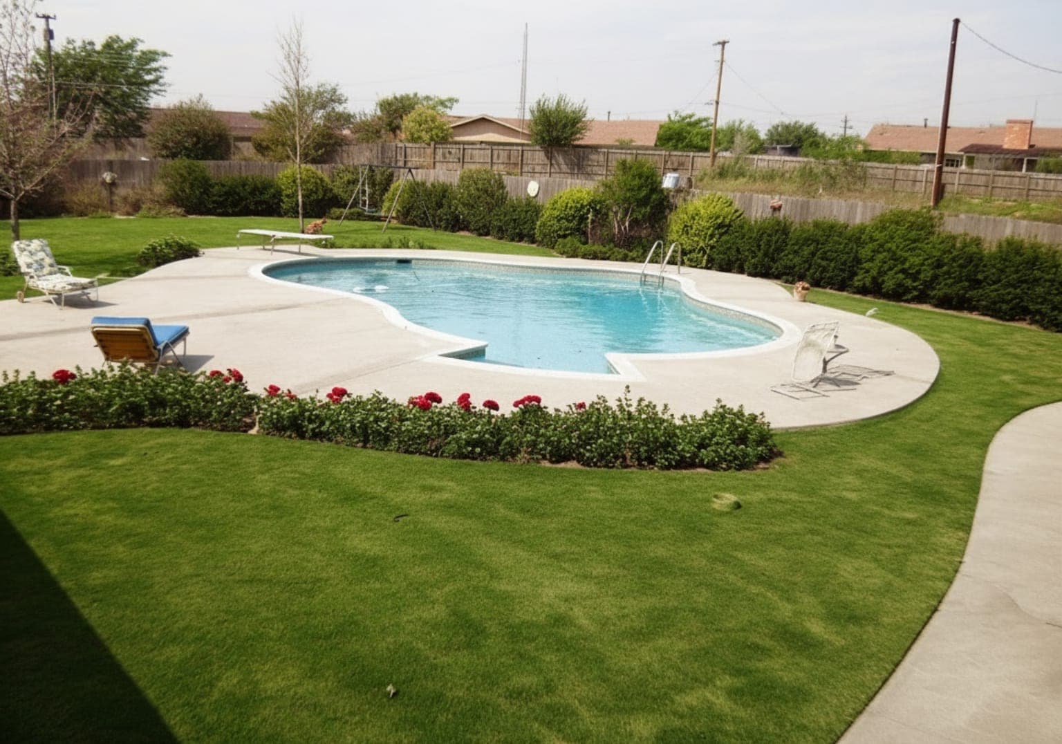 Pool construction project