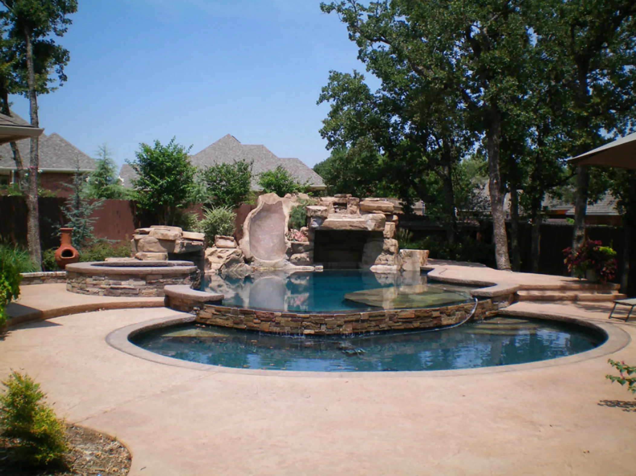 Pool construction project