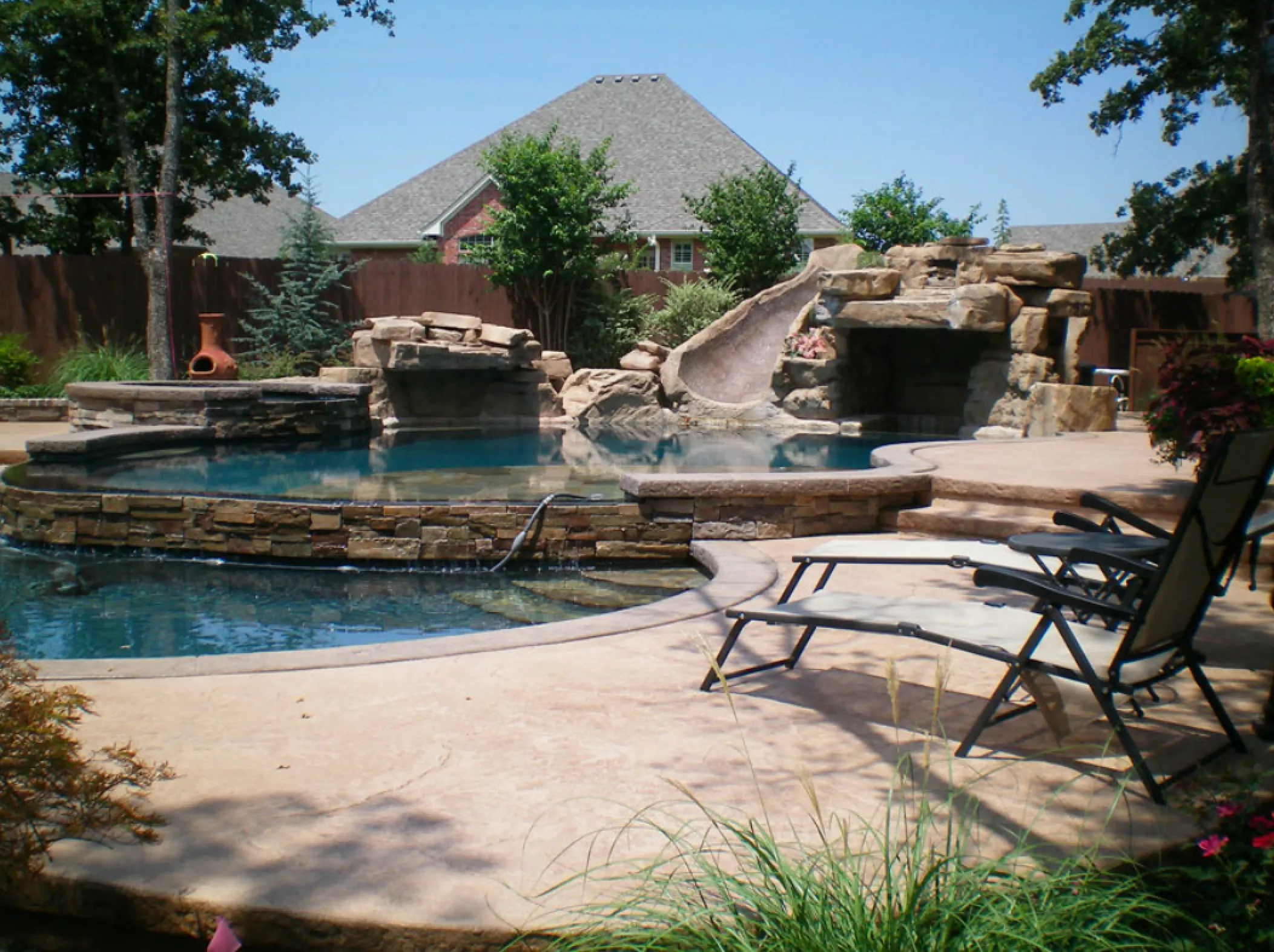 Pool construction project